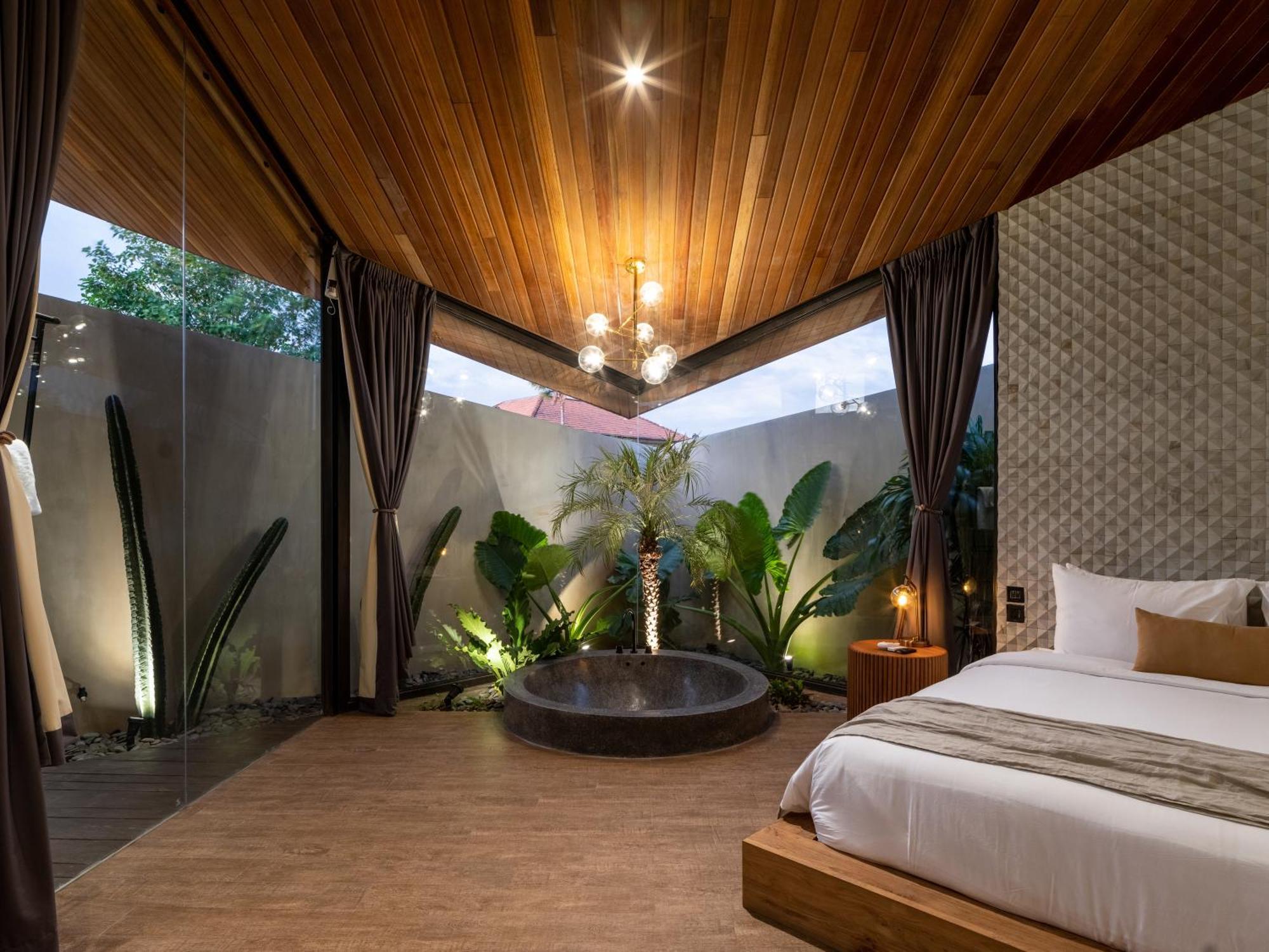 Villa Feh Bali By House Of Winds - Neo Tropical Eden Near Canggu Керобокан Екстер'єр фото