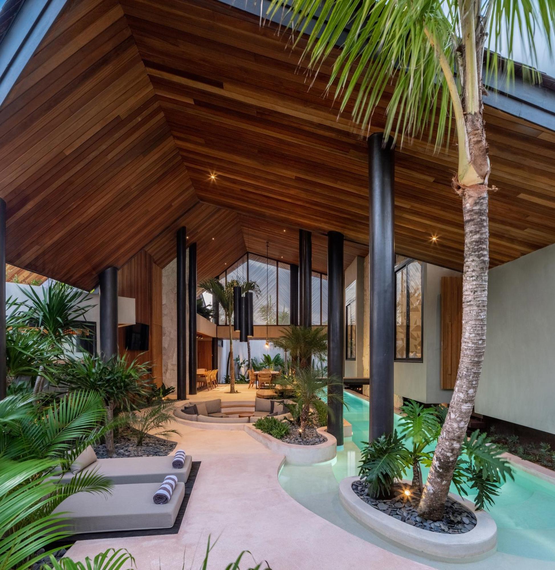 Villa Feh Bali By House Of Winds - Neo Tropical Eden Near Canggu Керобокан Екстер'єр фото