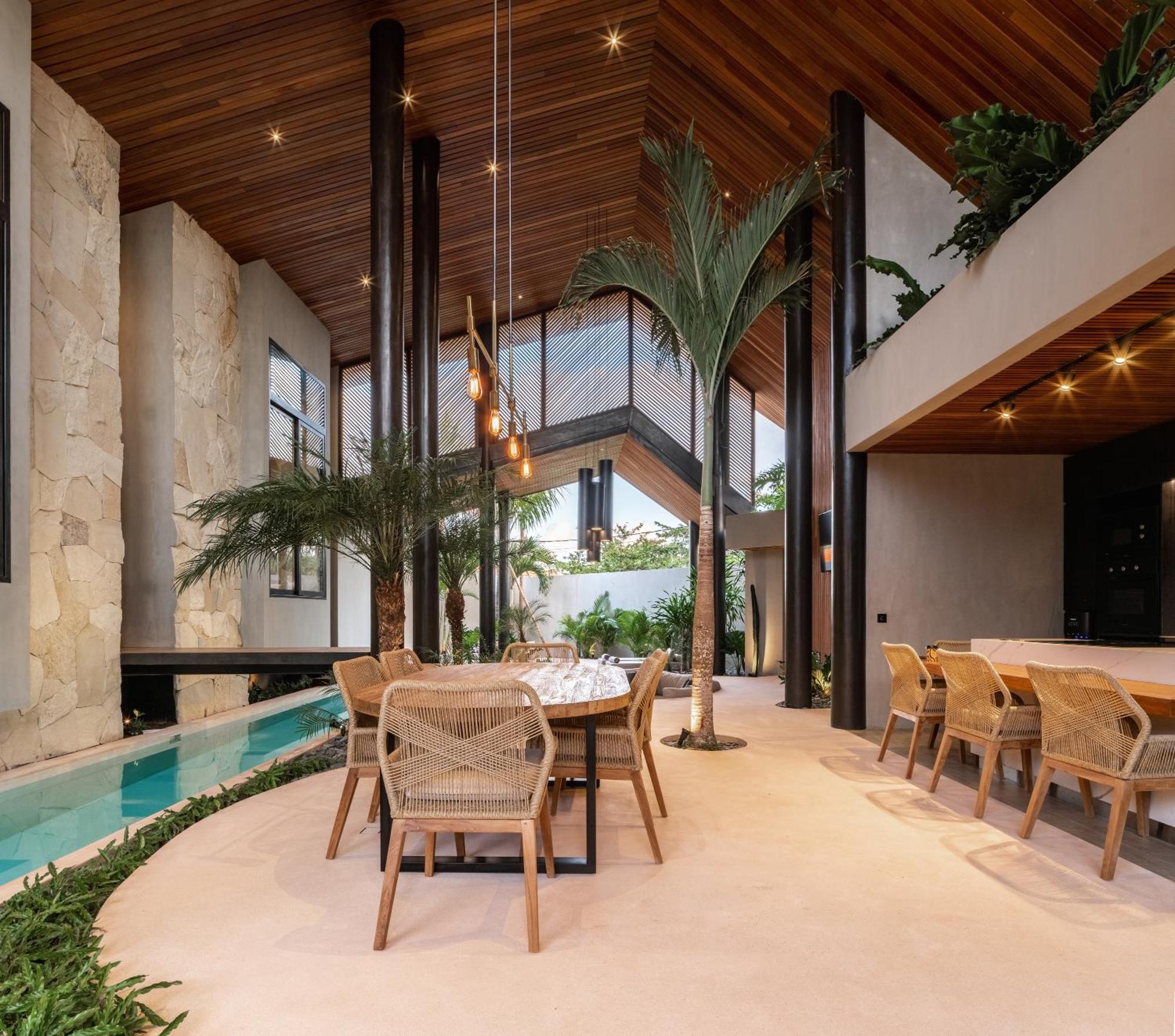 Villa Feh Bali By House Of Winds - Neo Tropical Eden Near Canggu Керобокан Екстер'єр фото